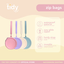 Load image into Gallery viewer, The Tidy Concept Zip Bag
