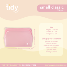 Load image into Gallery viewer, The Tidy Concept Classic Reusable Silicone Bag - Small
