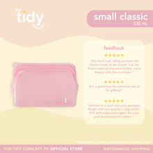 Load image into Gallery viewer, The Tidy Concept Classic Reusable Silicone Bag - Small
